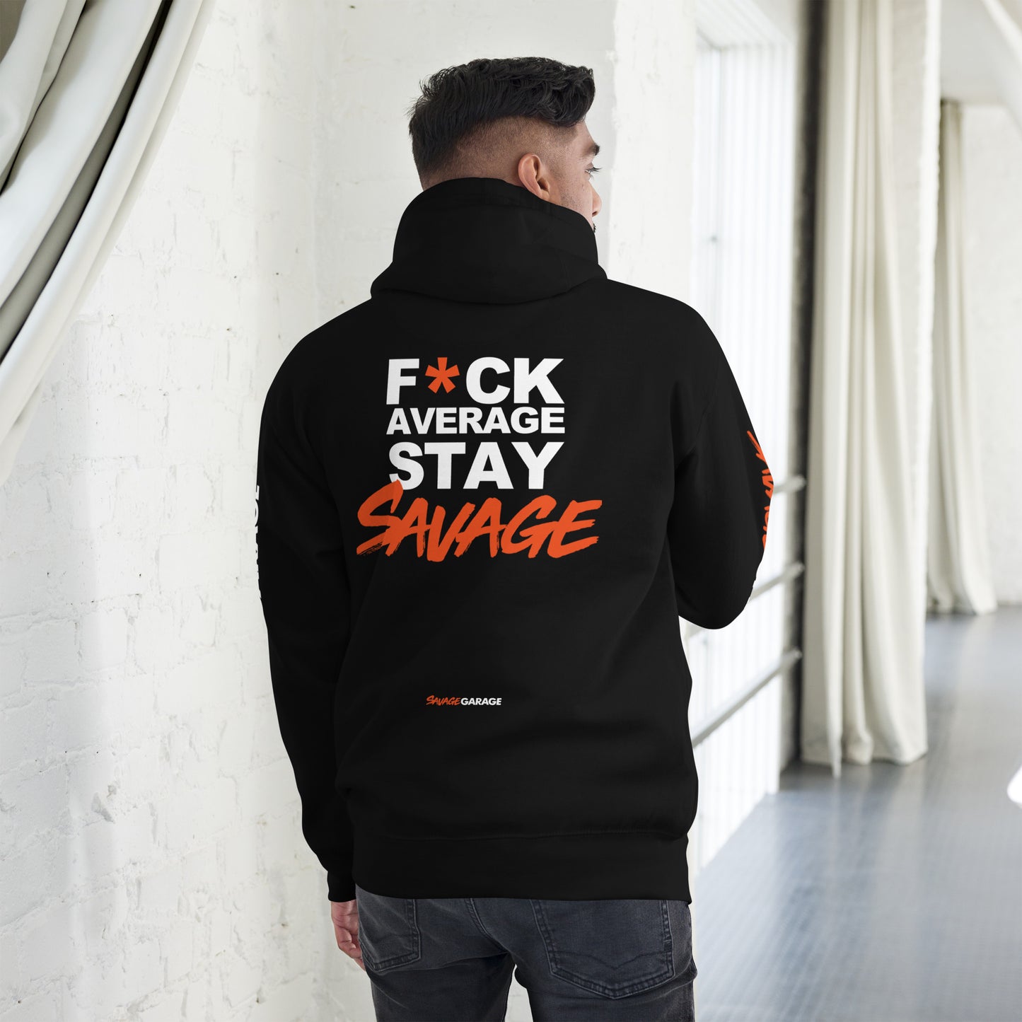 SG F*ck Average Stay Savage Hoodie