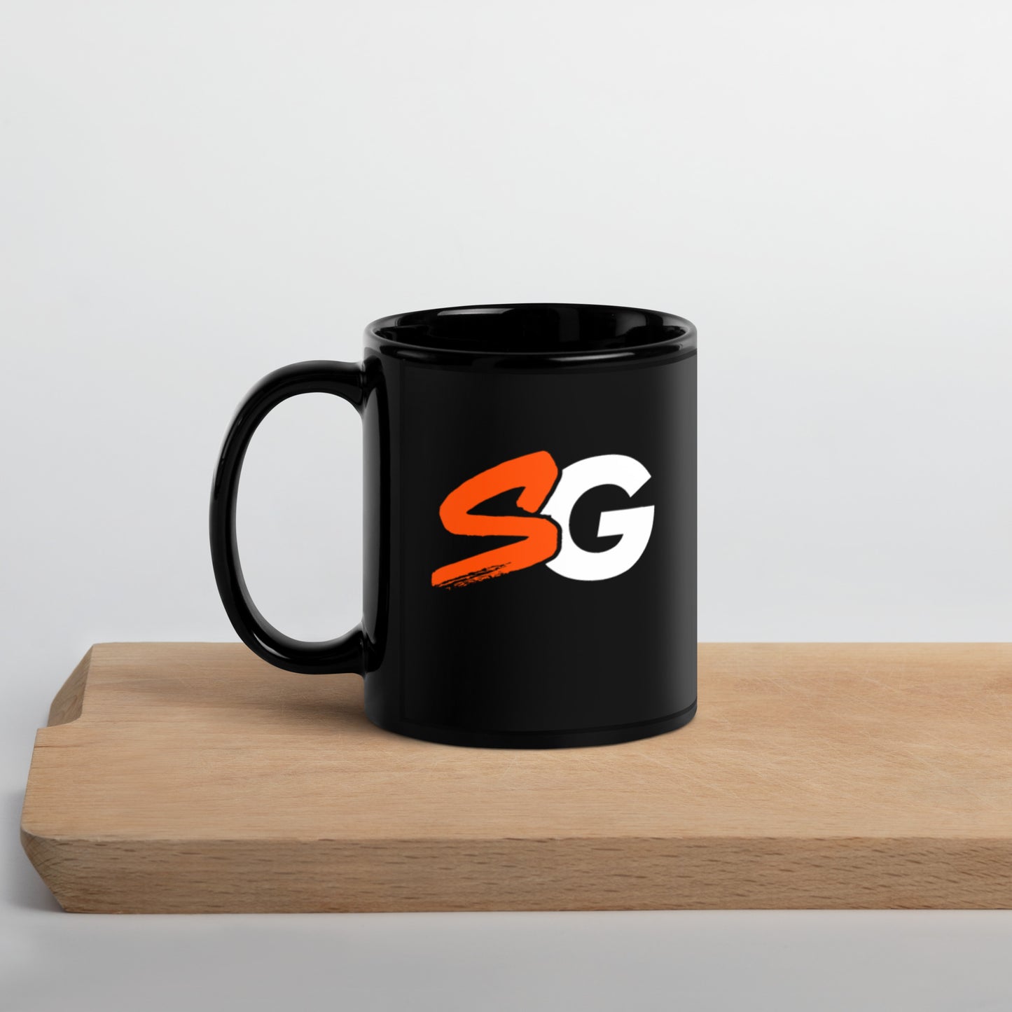 SG Black Glossy Mug