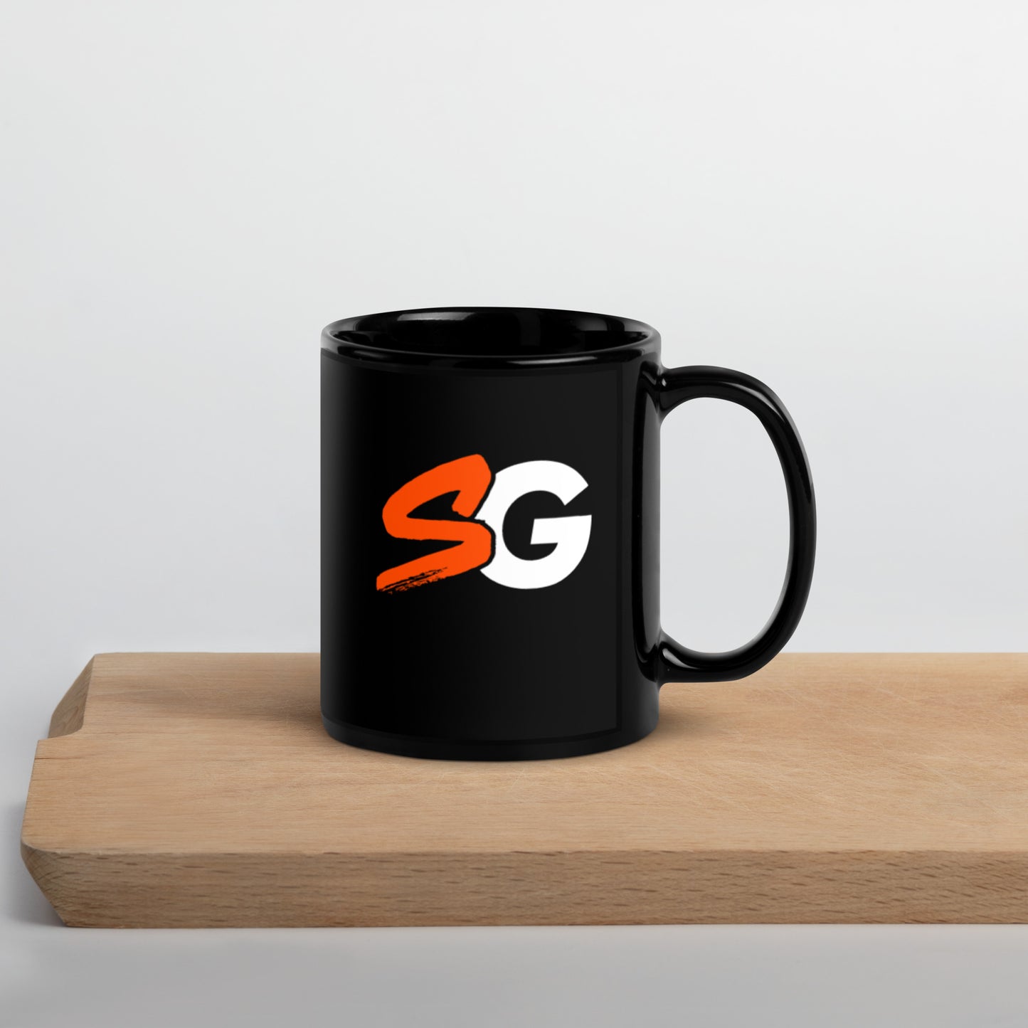 SG Black Glossy Mug